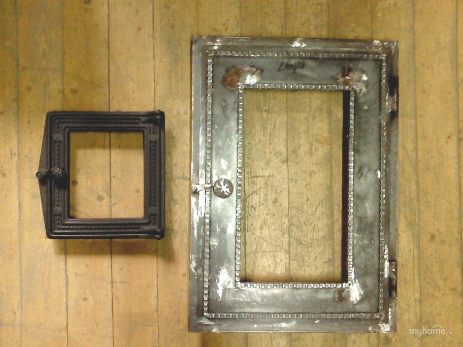 Дверца для печки самоделки