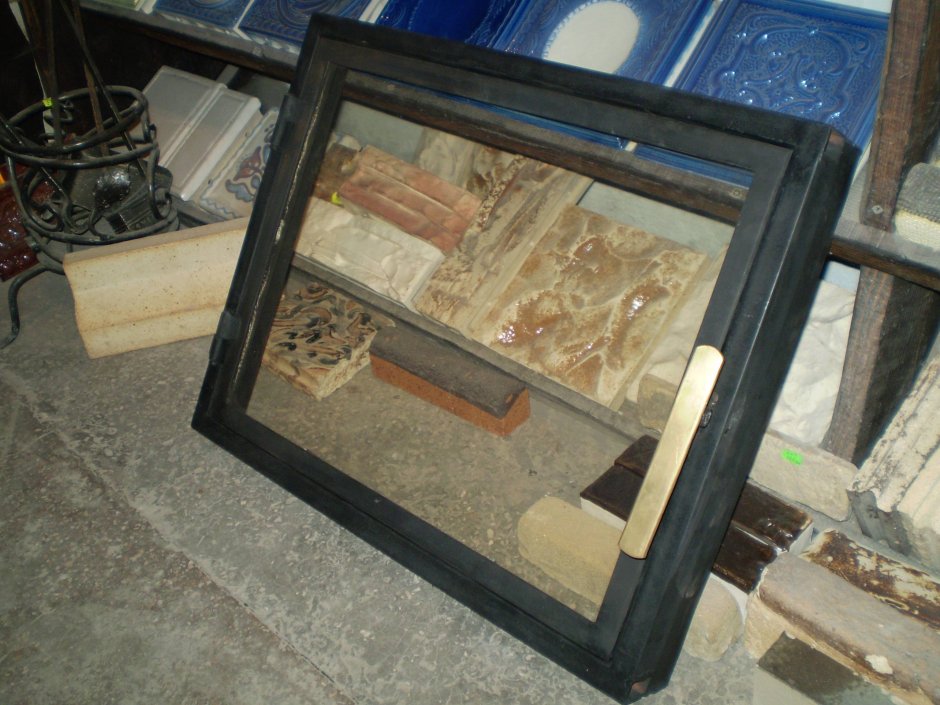 Чугунная печная дверца ДМВ