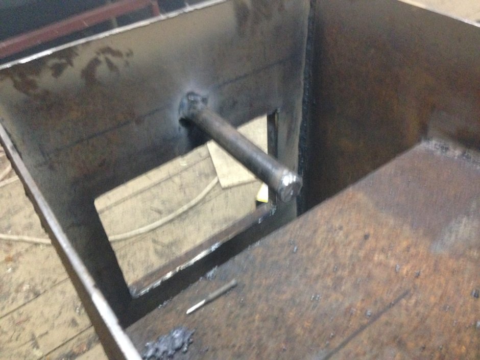 Чертеж каминной дверцы