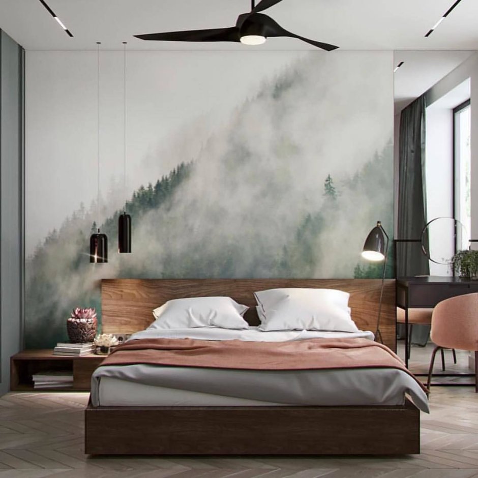 Стильные фотообои на стену