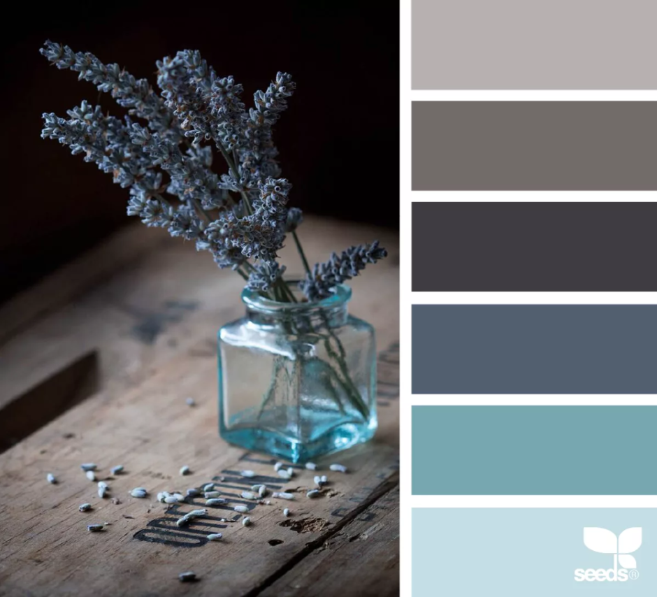 Цветовая палитра серый