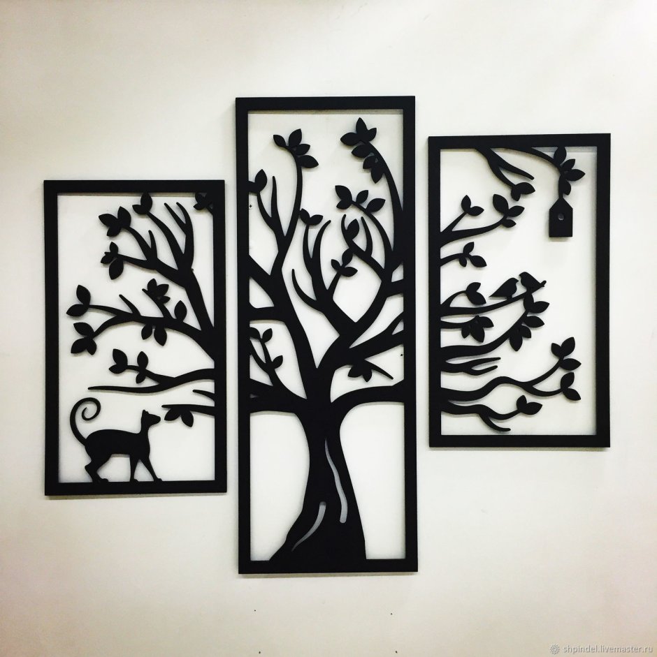 Металлическое панно на стену