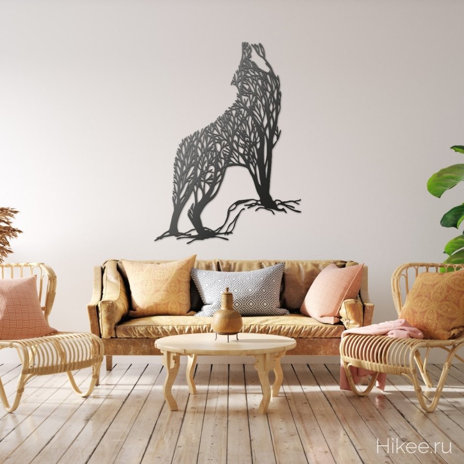 Декоративное панно из фанеры