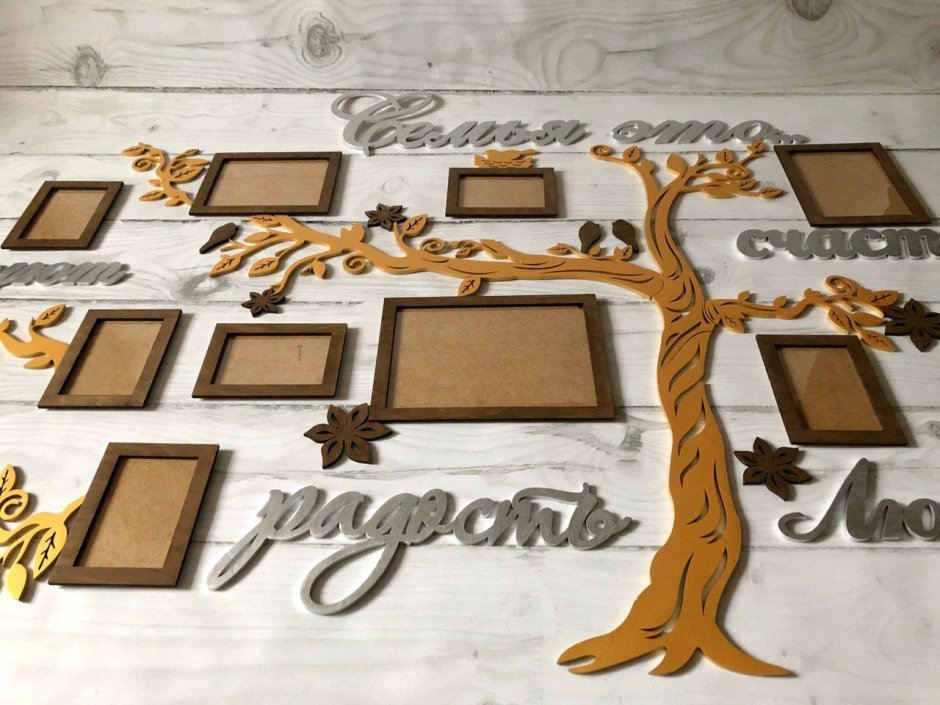 Панно дерево на стену