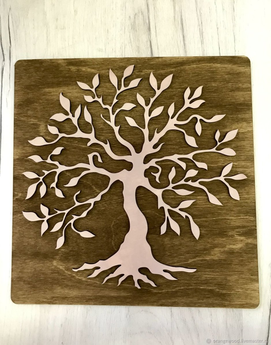 Панно декоративное "дерево"