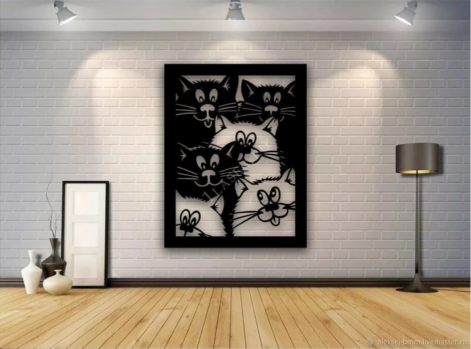 Резная 3d панель Bereza