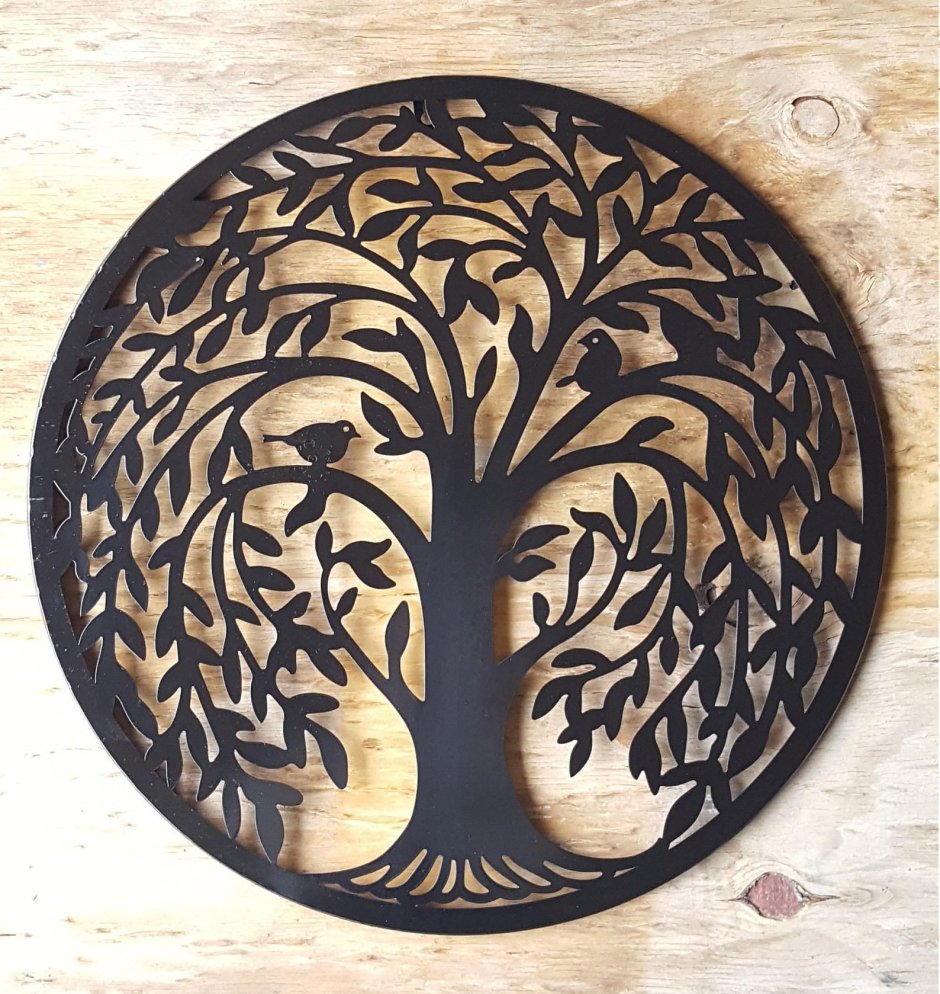 Панно лазерная резка фанеры