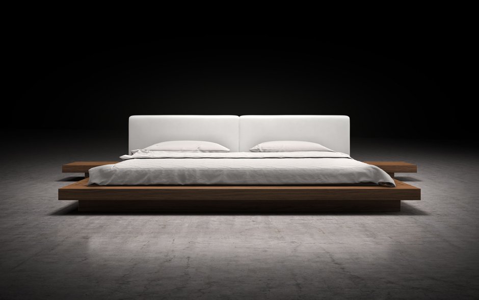 Очень низкая кровать