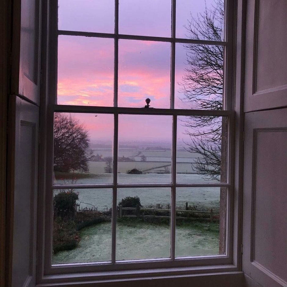 Пейзаж в окне