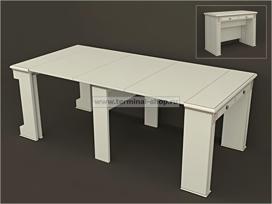 Стол консоль раскладной