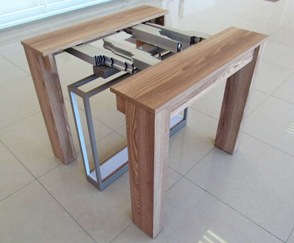 Стол консоль с расширением