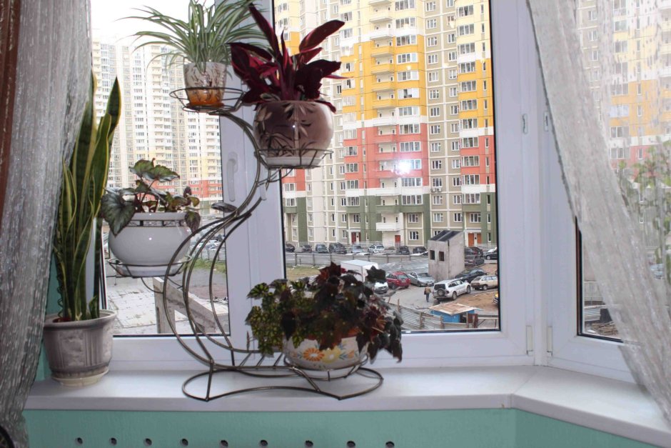 Распорка для цветов на подоконник