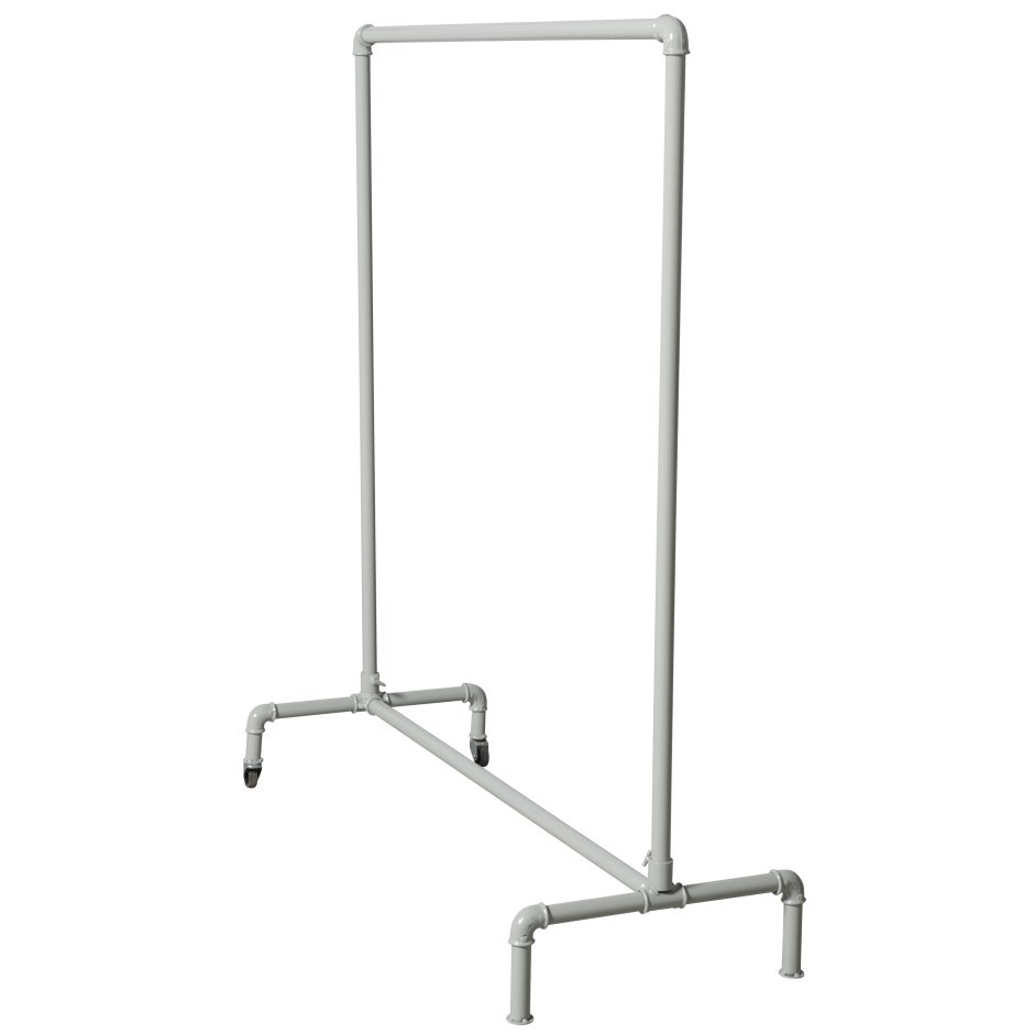 Напольная вешалка из труб ПВХ