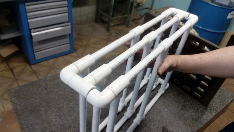 Батарея из полипропиленовых труб