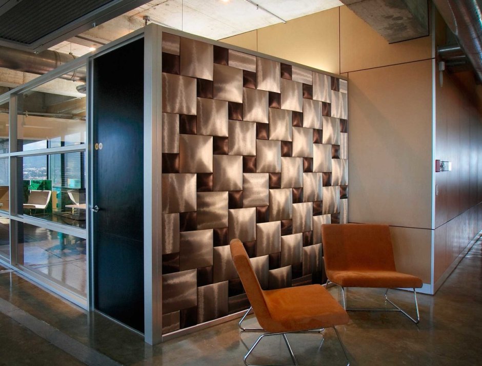 Стеновые панели геометрические