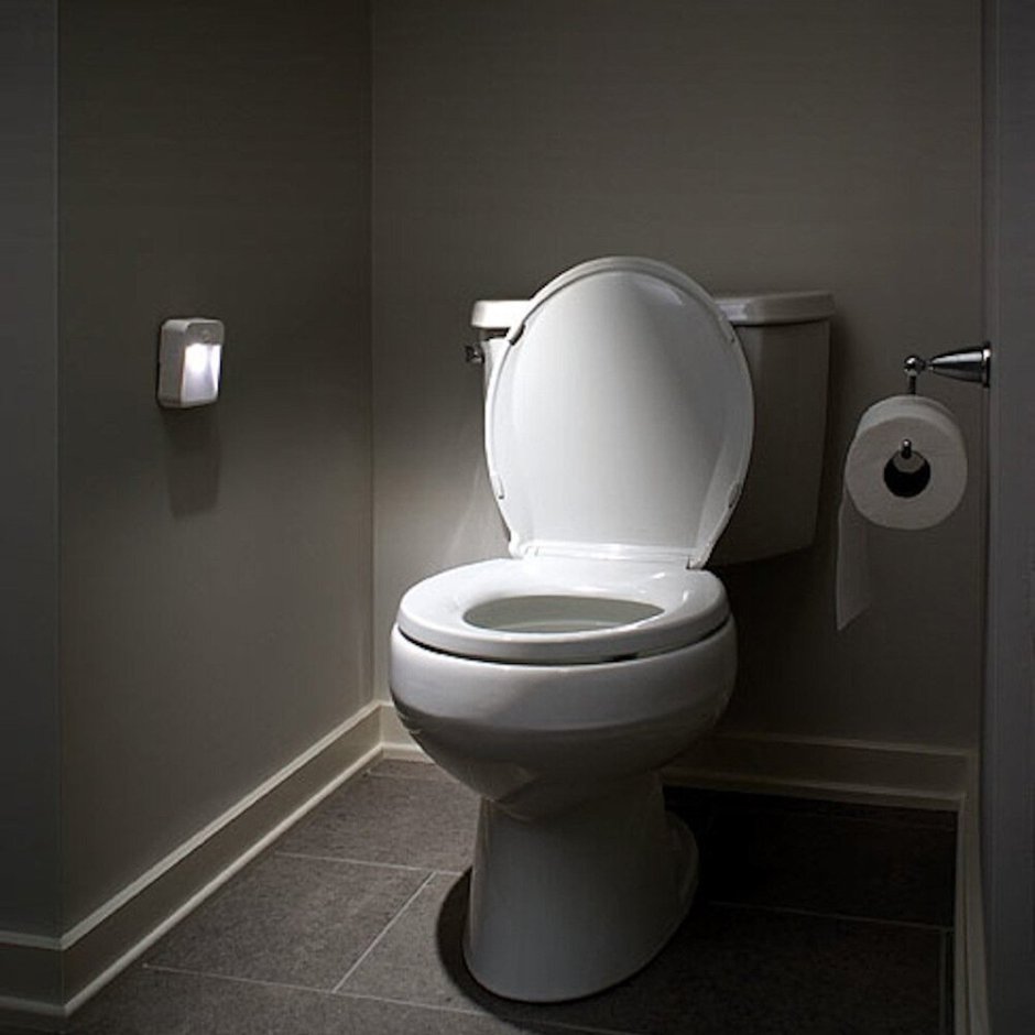 Освещение в туалете