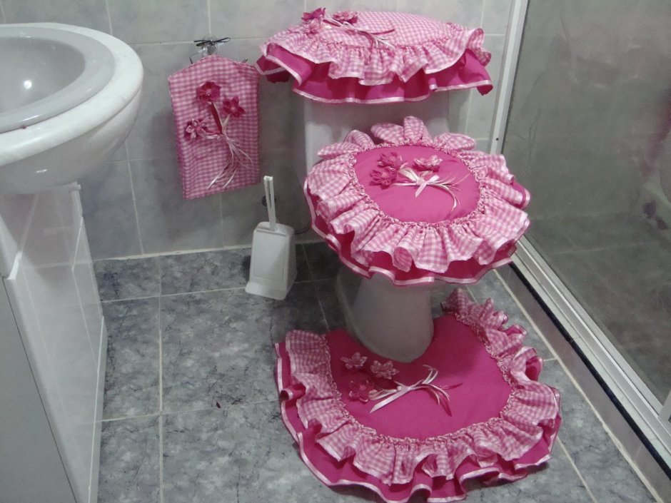 Схемы для коврика в ванную