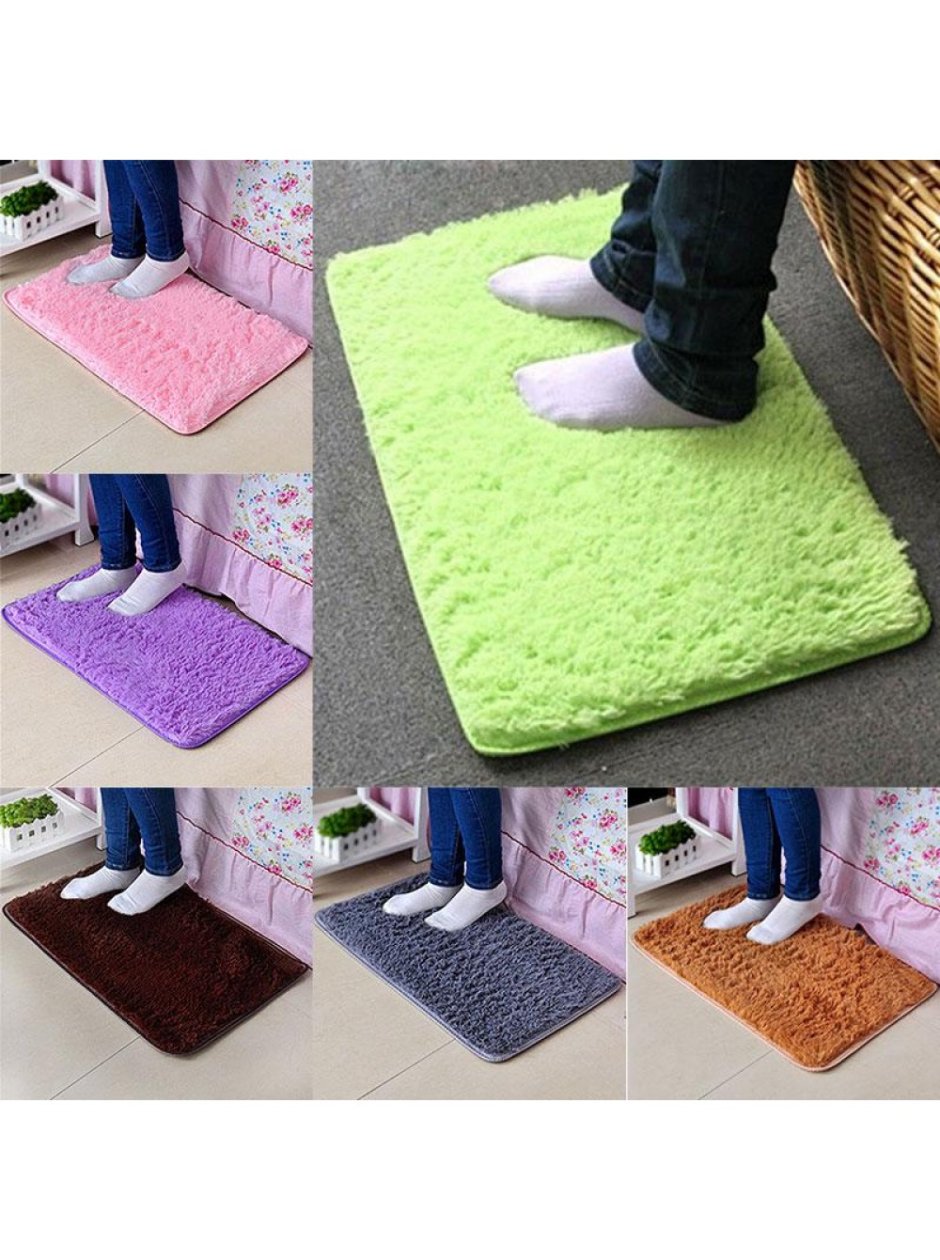 Коврик в туалет крючком