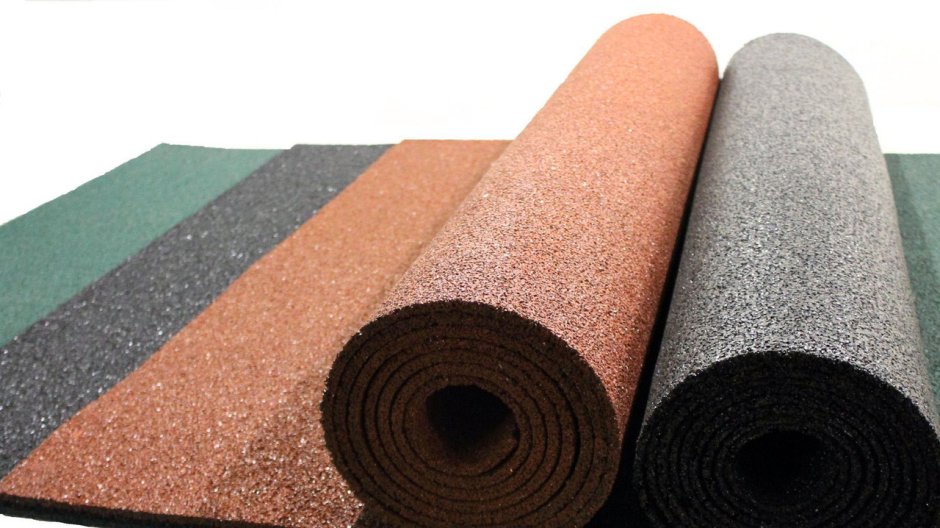 Рулонное резиновое покрытие KRAITEC Top 3мм (1,25х20м)