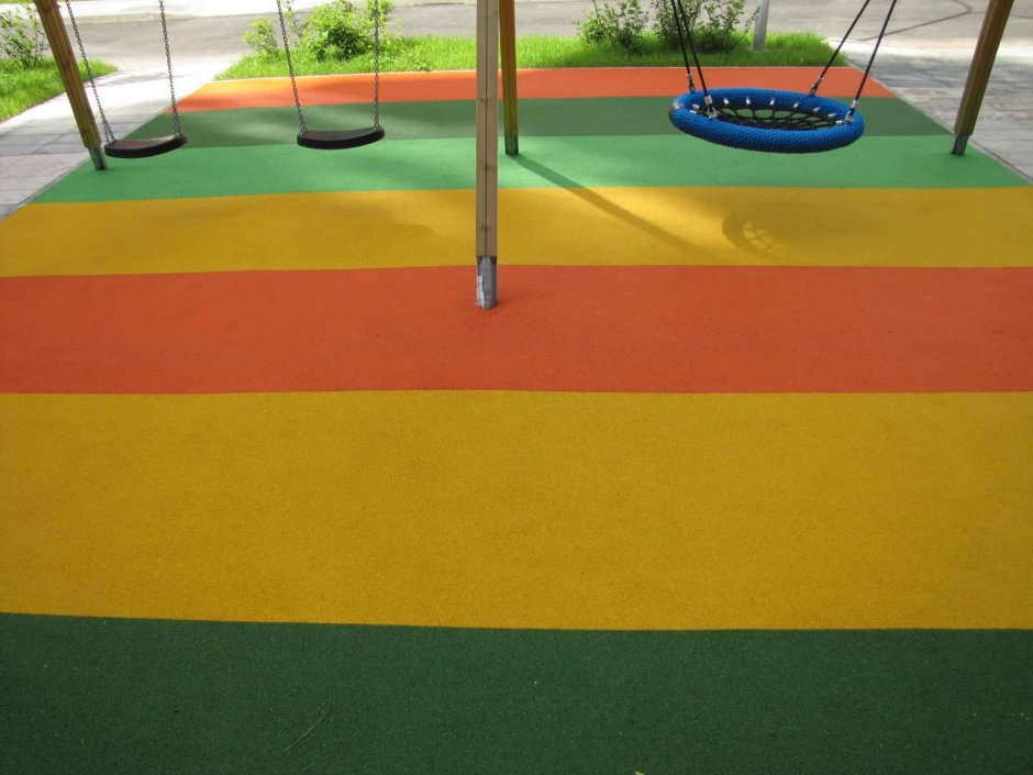 Покрытие детской площадки