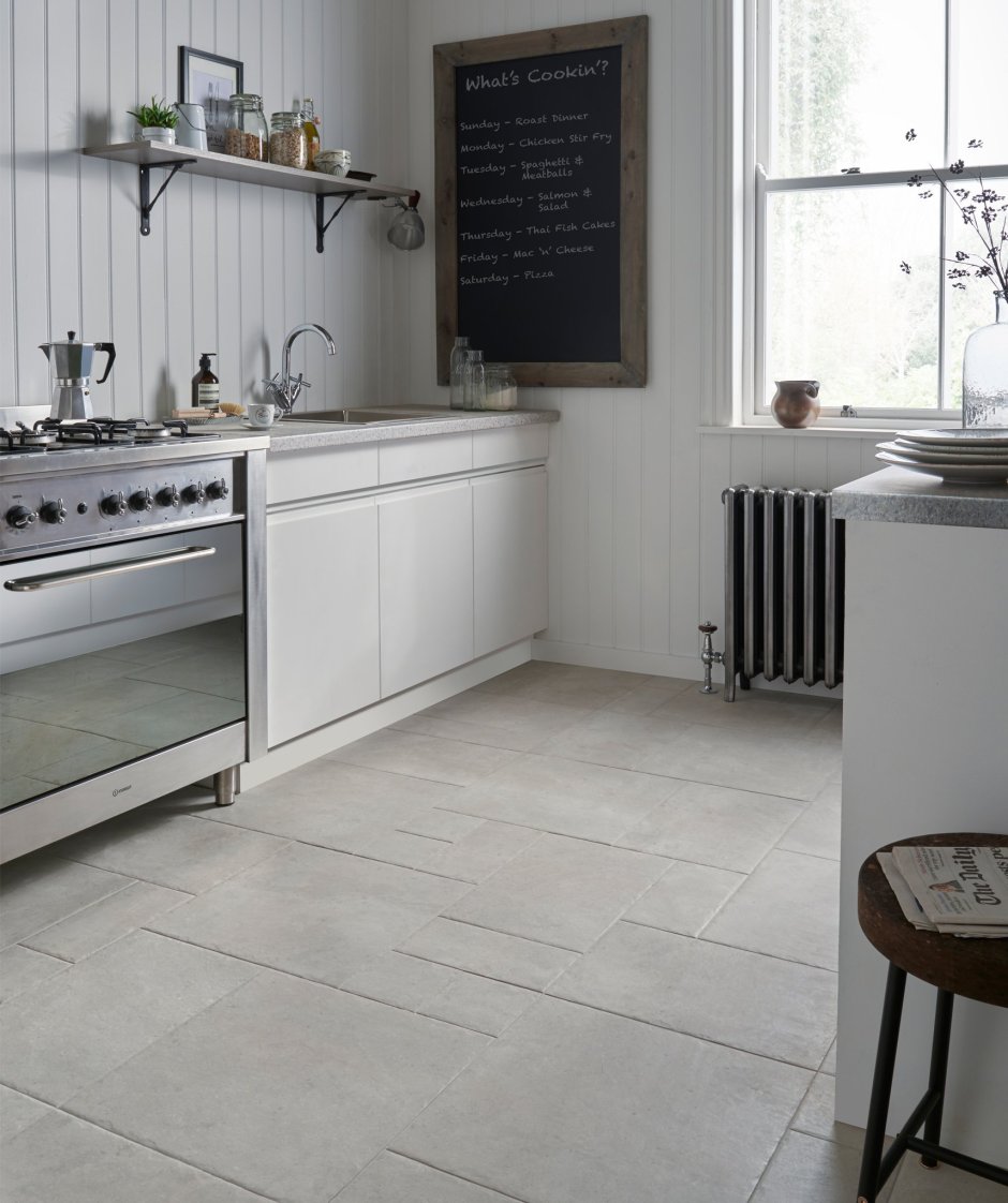 Плитка под серую кухню