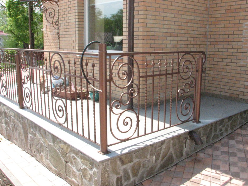 Кованые ограждения