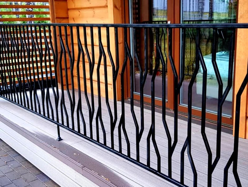 Кованые ограждения для балкона