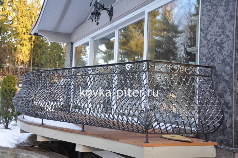 Кованые изделия для веранды