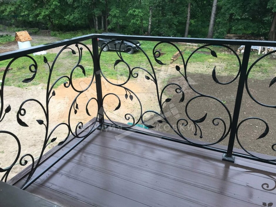 Перила для балкона художественная ковка