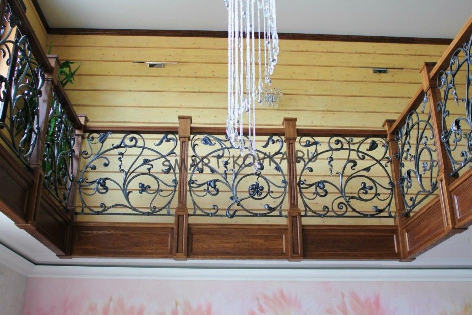 Кованые ограждения для террасы