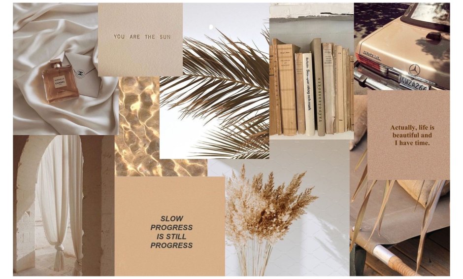 Обои Эстетика бежевый