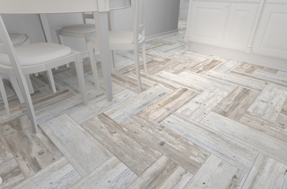 Раскладка напольной плитки елочкой