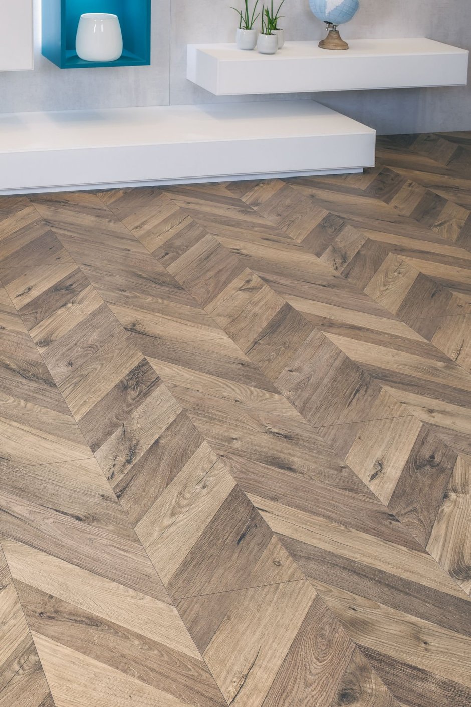 Herringbone ламинат елочка