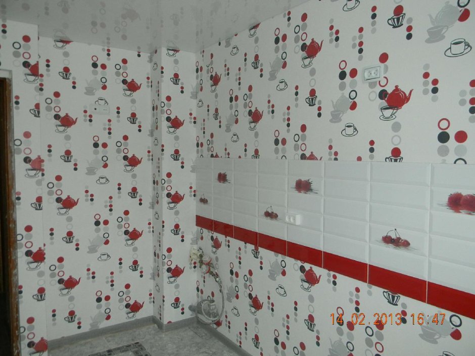 Стены на кухне