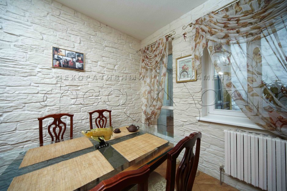 Пробковая панель на кухне