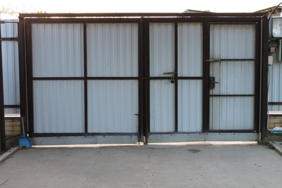 Ворота дачные Дорхан распашные