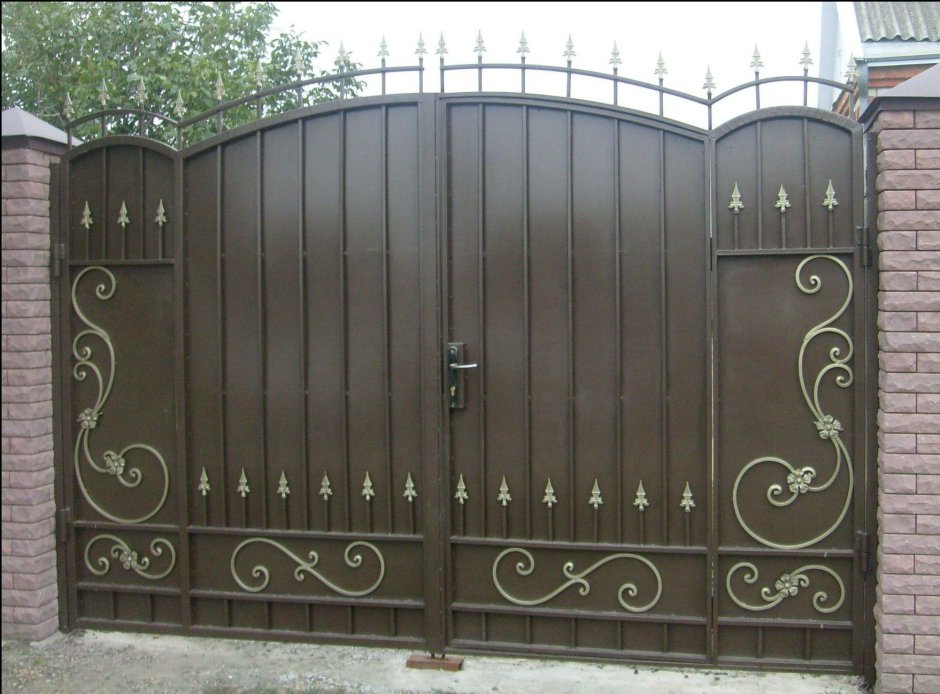 Откатные ворота 4000х2000