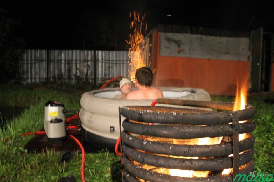 Печь для бассейна на дровах Алмар