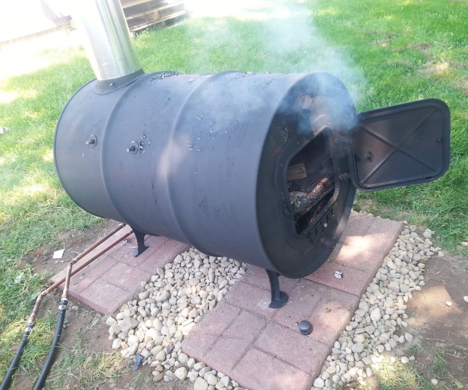 Печь для подогрева воды