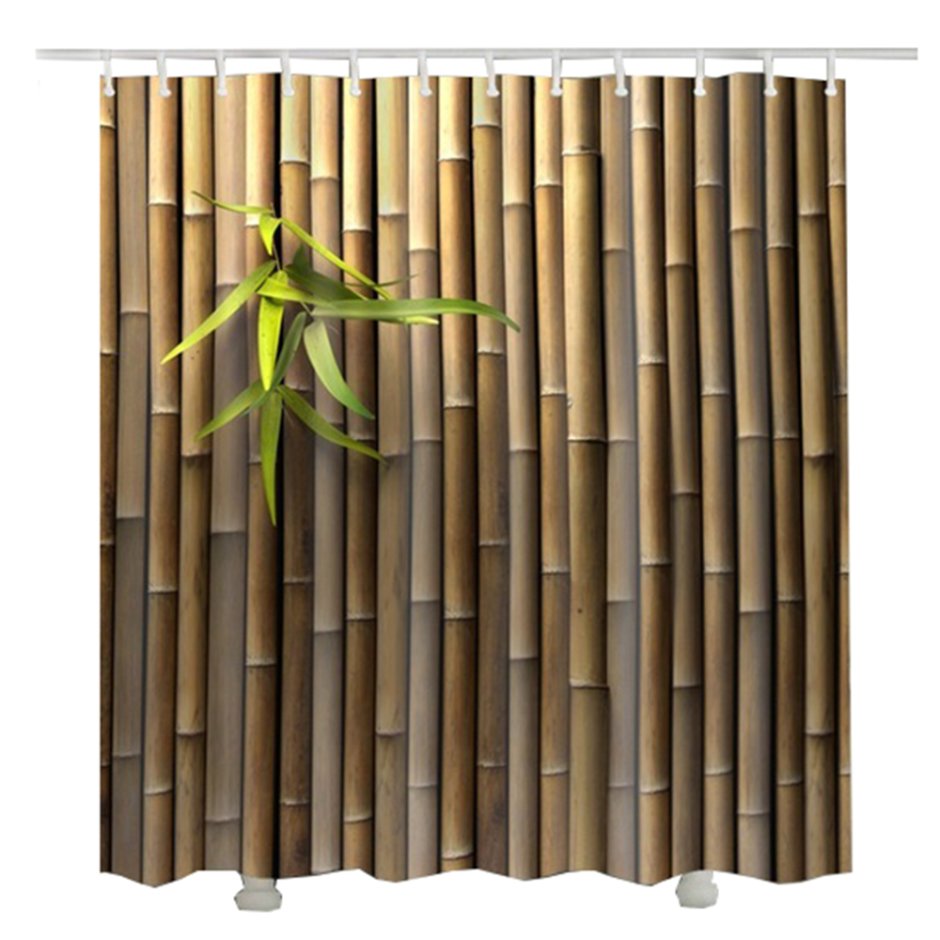 Стена из бамбука