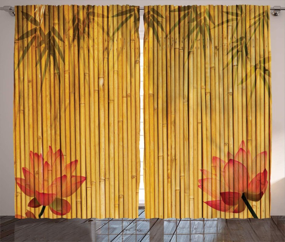 Китайские бамбуковые шторы