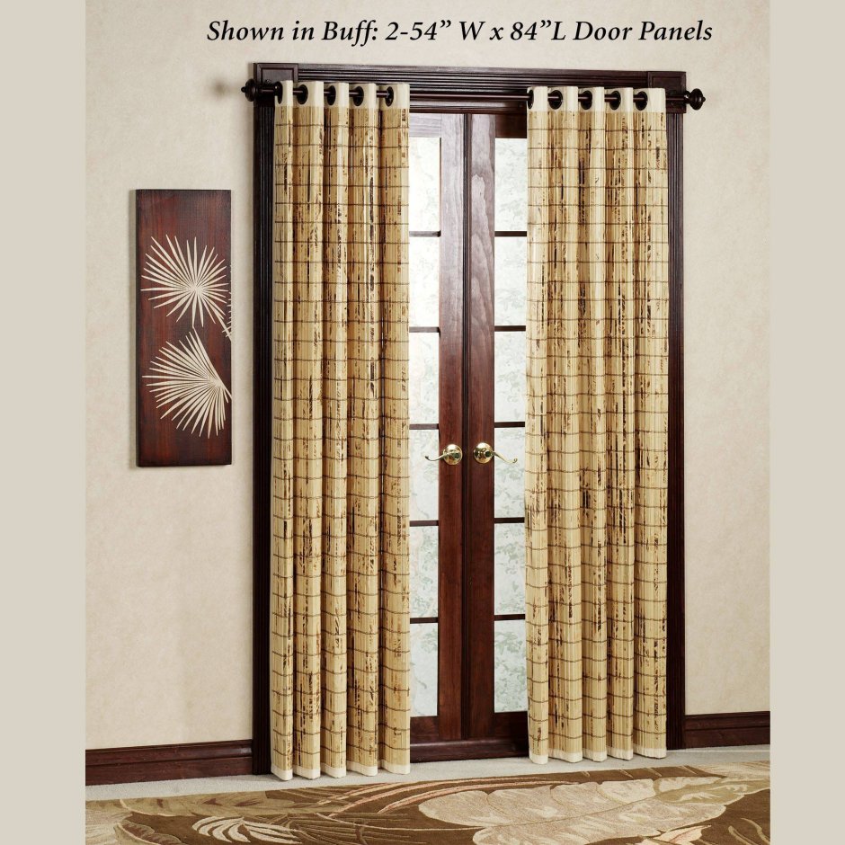 Шторы на дверь