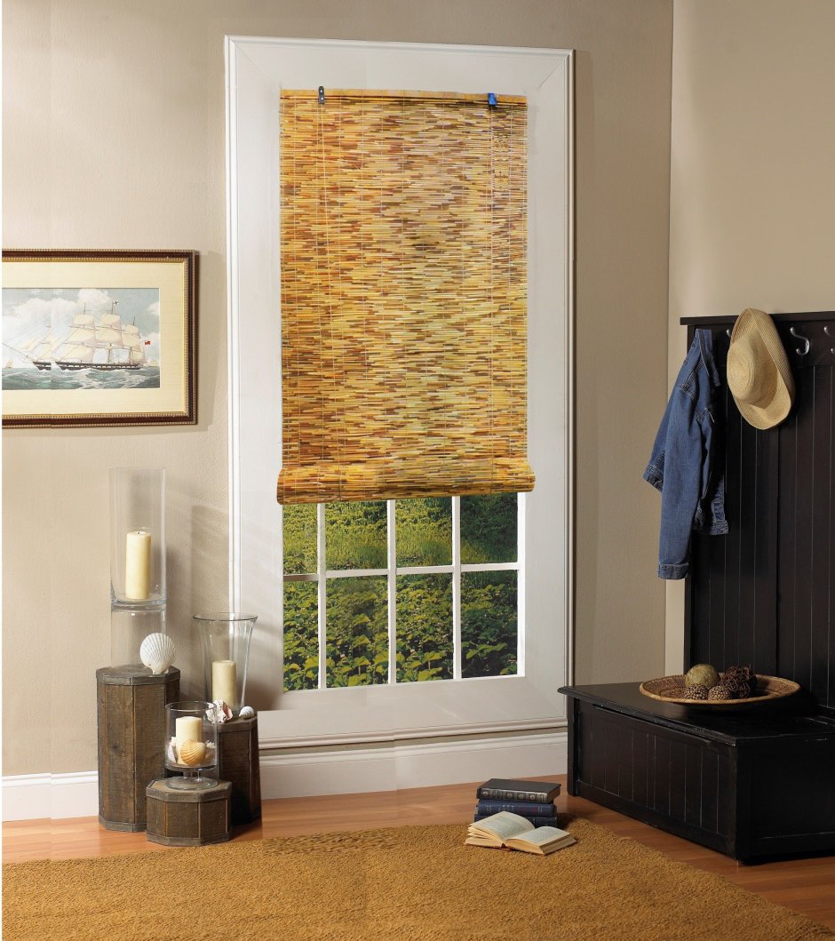 Бамбуковые шторы на стену