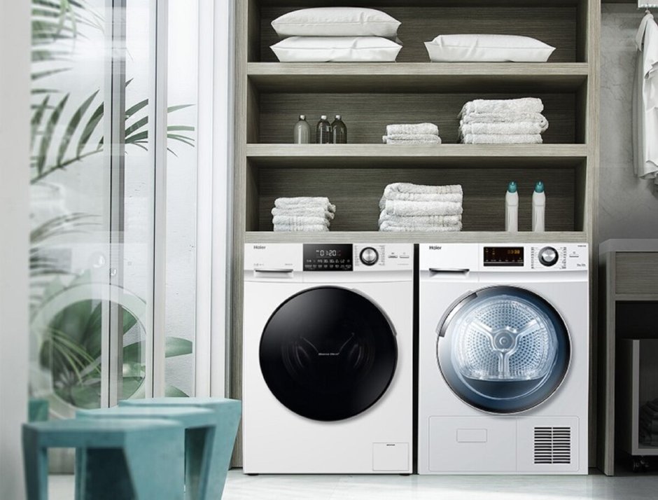 Стирально-сушильная машина Haier