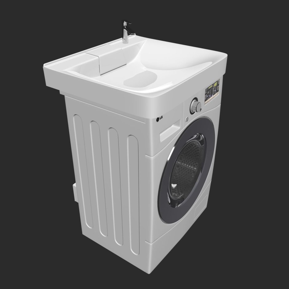 Раковина над стиральной машиной Aqua Symphony solo Jazz 60х60