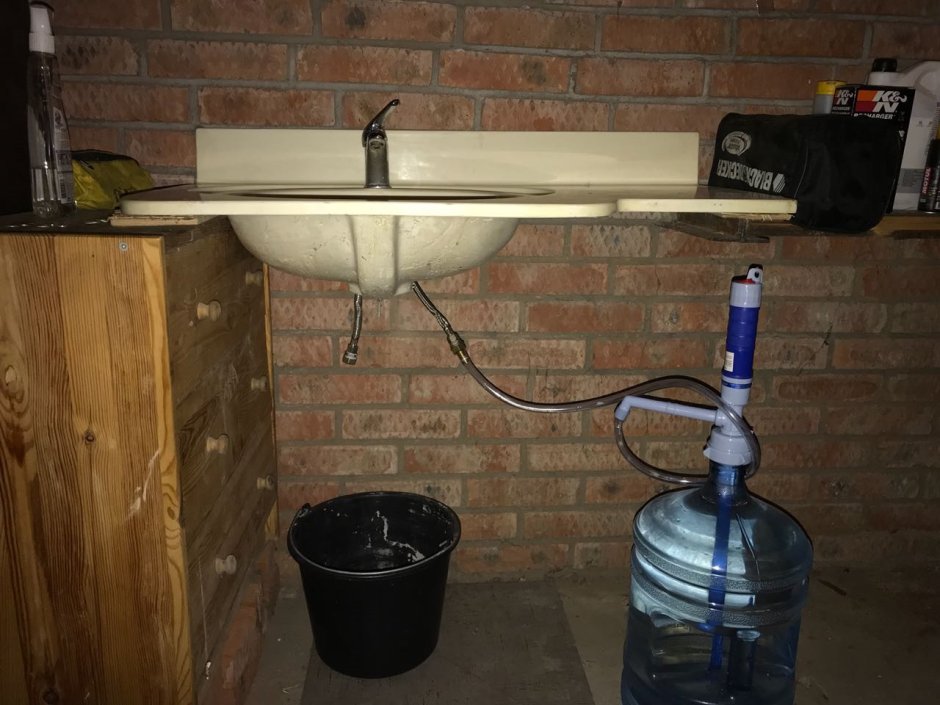 Раковина в гараж