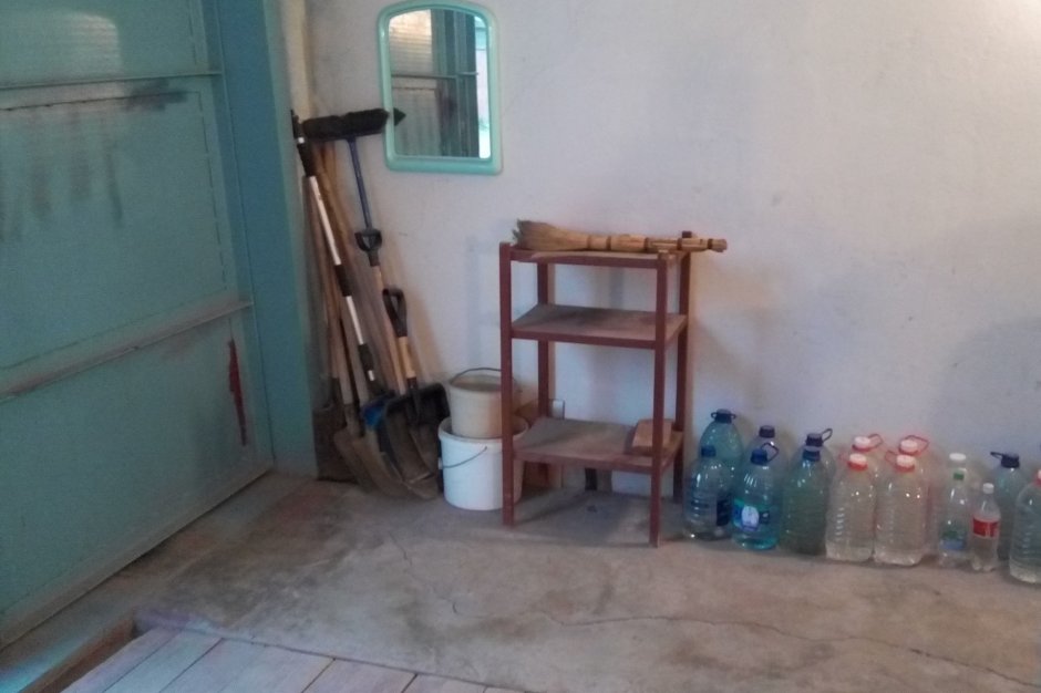 Самодельный умывальник в гараж