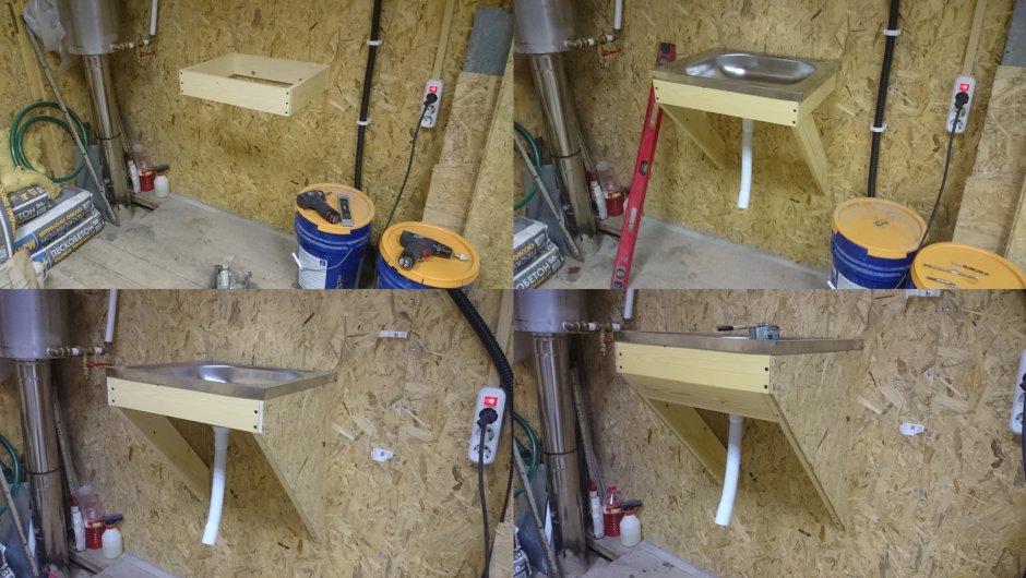 Умывальник в гараж