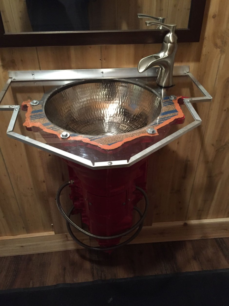 Раковина в гараж