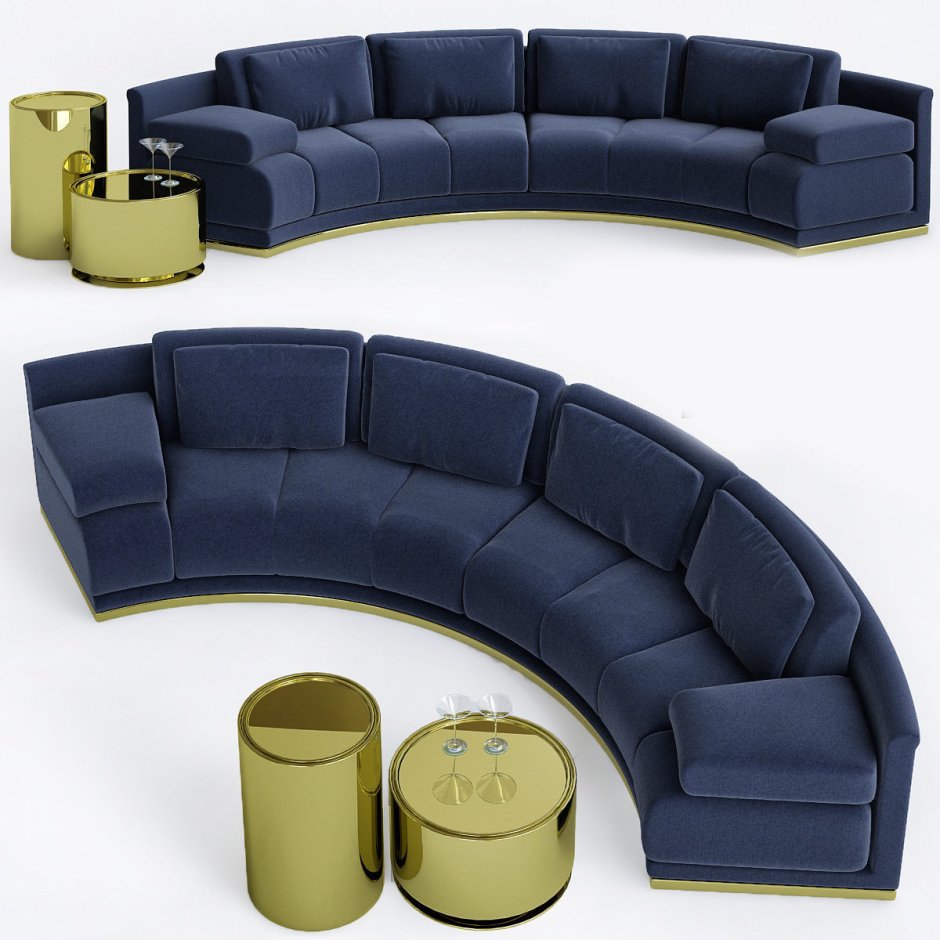 Artu Round Sectional Fendi casa